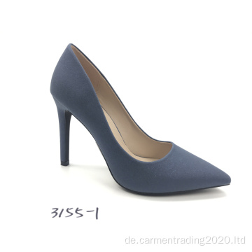 Damenmode sexy Stilettos spitzer Zeh Damen Wildleder